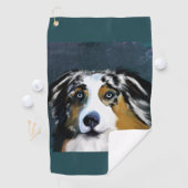 SERVIETTE DE GOLF BERGER AUSTRALIEN (En situation)