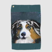 SERVIETTE DE GOLF BERGER AUSTRALIEN (Devant)