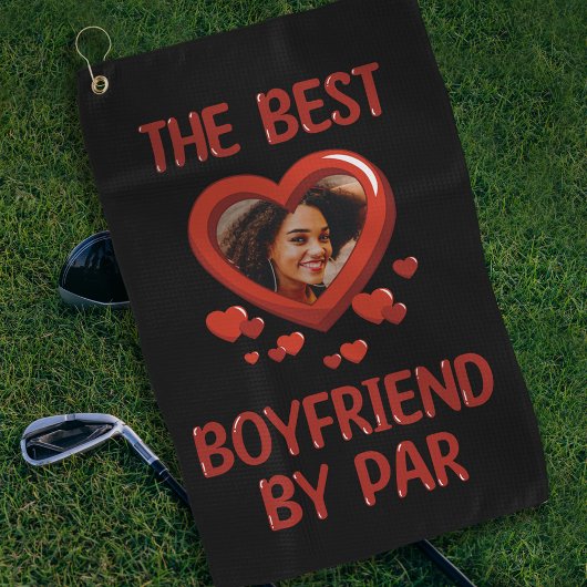Serviette De Golf Best Boyfriend By Par Photo