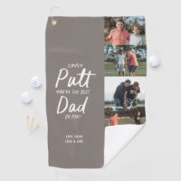 Best Dad By Par multi Photo Golf Fête des pères ta