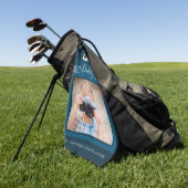 Serviette De Golf Best Daddy by Par Fête des pères Photo (Vert)