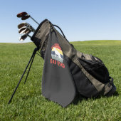 Serviette De Golf Best German Shepherd dad ever quote Funny Shepherd (Vert)