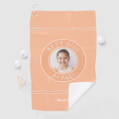 Serviette De Golf Best Gigi Par Par Par Elegant Golfer Peach Cadeau (En situation)
