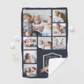 Serviette De Golf Best Pepaw By Par | Collage de photos (En situation)