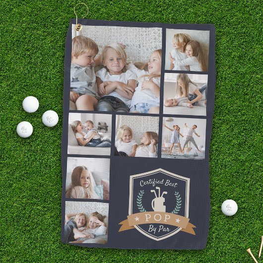 Serviette De Golf Best Pop By Par | Collage de photos