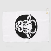 Serviette De Golf Bétail (Horizontal)