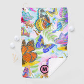 Serviette De Golf Beurre initial (En situation)