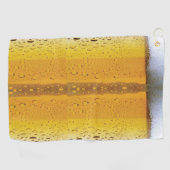 Serviette De Golf Bière moussante (Horizontal)