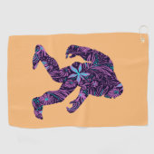 SERVIETTE DE GOLF BIGFOOT FLORAL (Horizontal)