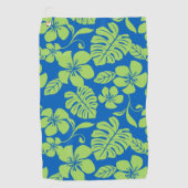 SERVIETTE DE GOLF BIKINI ROSE (BLEU/VERT) (Devant)