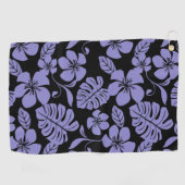 SERVIETTE DE GOLF BIKINI ROSE (NOIR//LAVENDER) (Horizontal)
