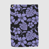 SERVIETTE DE GOLF BIKINI ROSE (NOIR//LAVENDER) (Devant)