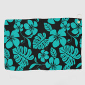 SERVIETTE DE GOLF BIKINI ROSE (NOIR/TURQUOISE) (Horizontal)