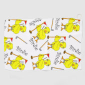 Serviette De Golf Birdie Golfer Chick (Horizontal)