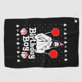 Serviette De Golf Birthday Boy (Horizontal)