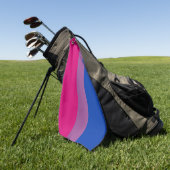 Serviette De Golf Bisexual Flag & Fierté communauté Golf /drapeau ge (Vert)