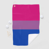Serviette De Golf Bisexual Flag & Pride Love Golf community / LGBT  (En situation)