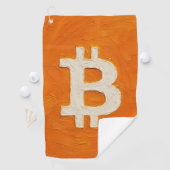Serviette De Golf Bitcoin Standard (Huile, Style: 1) (En situation)