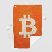 Serviette De Golf Bitcoin Standard (Huile, Style: 2) (En situation)