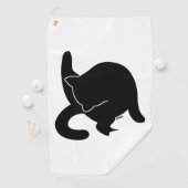 Serviette De Golf Black Cat contre Humains mp (En situation)