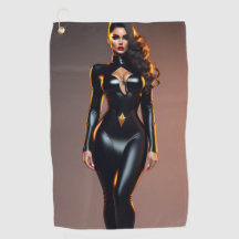 Black Catsuit Golf