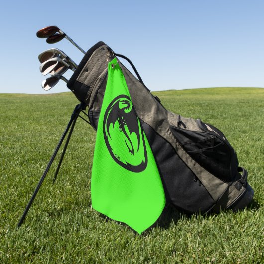 Serviette de golf Black Dragon Green (Vert)
