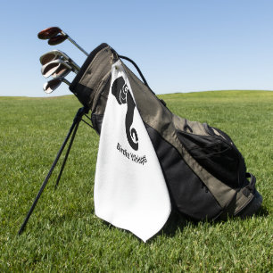 Serviette De Golf Black Elephant Family Home Adresse Républicaine