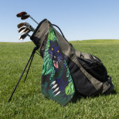 Serviette De Golf Black Panther Spirit of the Jungle (Vert)