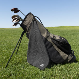 Serviette de golf Black Snakeskin tendance