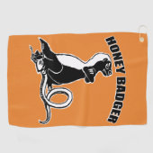 Serviette De Golf Blaireau de miel (Horizontal)