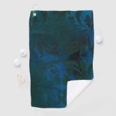 Serviette De Golf bleu (En situation)