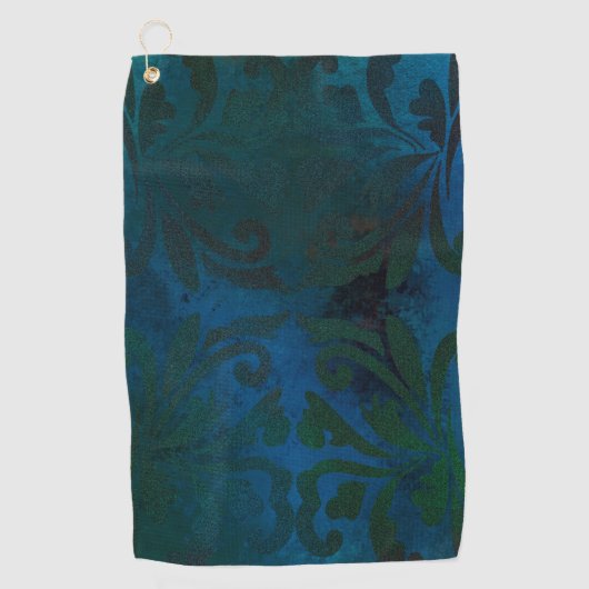 Serviette De Golf bleu (Devant)