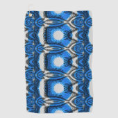 Serviette De Golf Bleu atomique (Devant)
