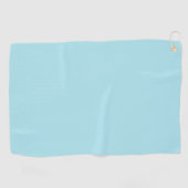 Serviette De Golf Bleu Blizzard (couleur unie) (Horizontal)