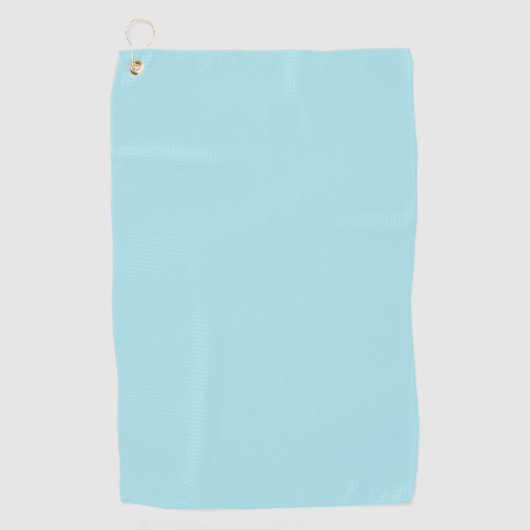 Serviette De Golf Bleu Blizzard (couleur unie) (Devant)