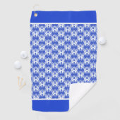 Serviette De Golf Bleu Campagne (En situation)