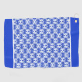 Serviette De Golf Bleu Campagne (Horizontal)