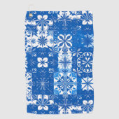 Serviette De Golf Bleu de Boracay (Devant)