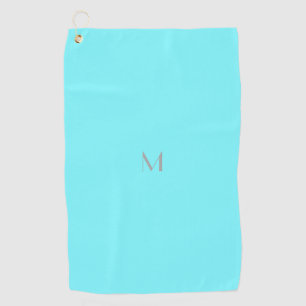 Serviette De Golf bleu électrique - ajoutez le monogramme
