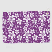 SERVIETTE DE GOLF BLEU HAWAII (PLUM) (Horizontal)