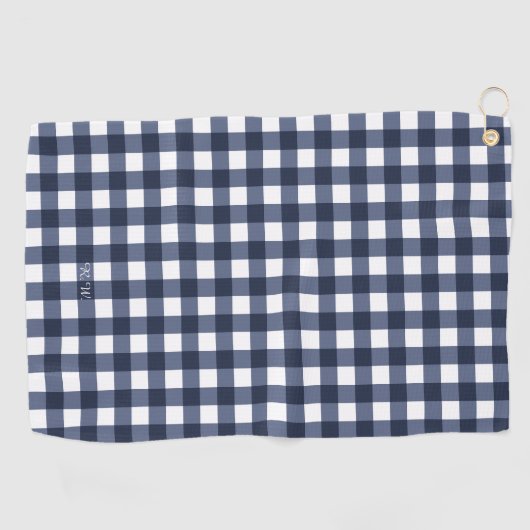 Serviette De Golf  bleu marine (Horizontal)