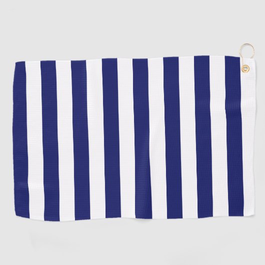 Serviette De Golf Bleu Sailor (Horizontal)