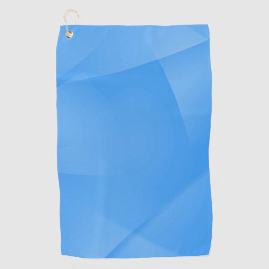 Serviette De Golf Bleus délicats (Devant)