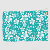 SERVIETTE DE GOLF BLUE HAWAII (TURQUOISE) (Horizontal)
