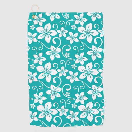 SERVIETTE DE GOLF BLUE HAWAII (TURQUOISE) (Devant)