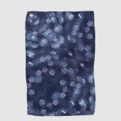 Serviette De Golf Blue Sparkle (Devant)
