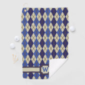 Serviette De Golf Blueberry Scone Jacquard Golf Serviette (En situation)