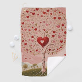 Serviette De Golf Bois (En situation)