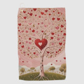 Serviette De Golf Bois (Devant)