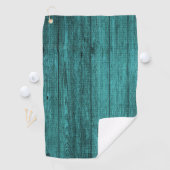 Serviette De Golf bois bleu (En situation)